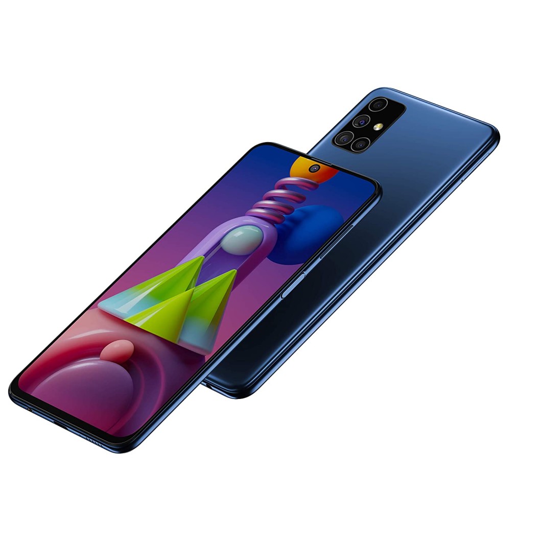 Samsung Galaxy M51 (Electric Blue, 8GB RAM, 128GB Storage) refurbished