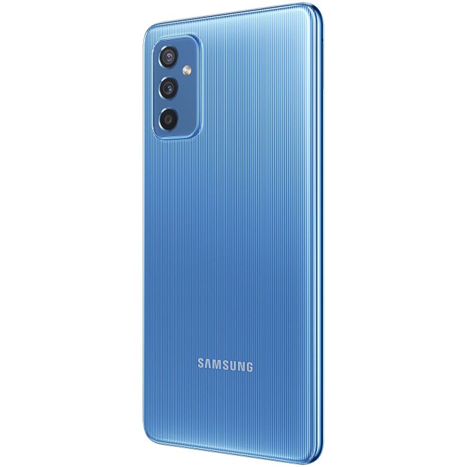 Samsung Galaxy M52 5G (ICY Blue, 8GB RAM, 128GB Storage) Refurbished