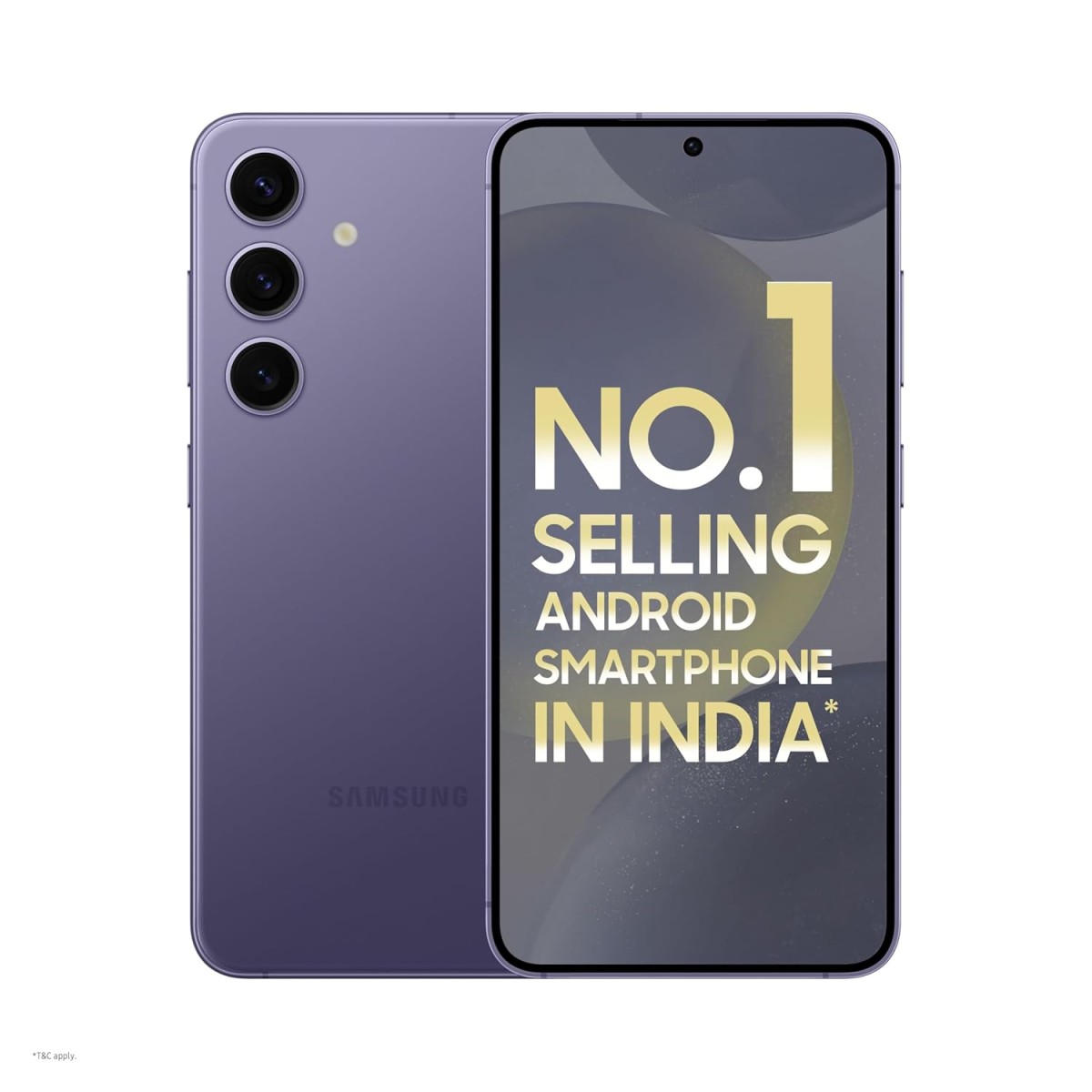 Samsung Galaxy S24 5G AI Smartphone (Marble Gray, 8GB, 128GB Storage)