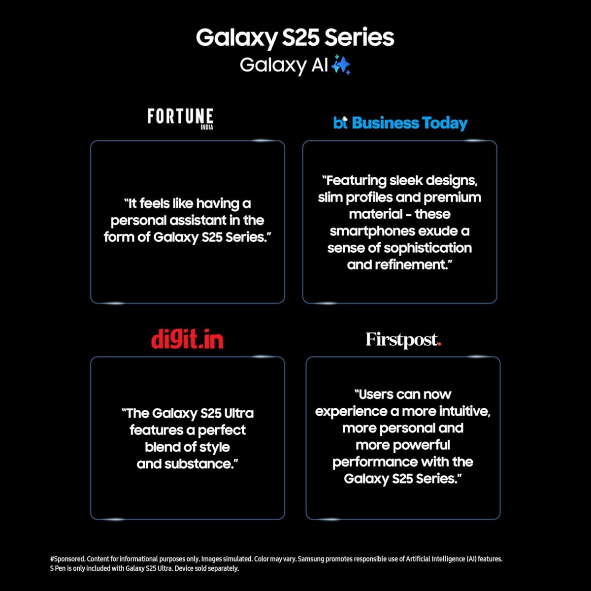 Samsung Galaxy S25 5G (12GB RAM + 256GB Storage) Mint