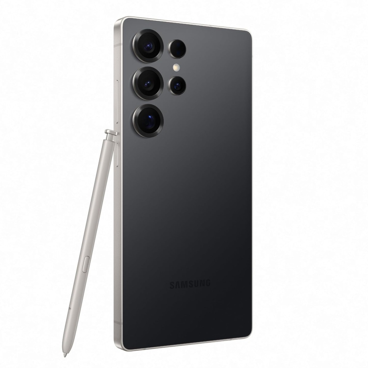 Samsung Galaxy S25 Ultra 5G AI Smartphone (Titanium Black, 12GB RAM, 256GB Storage)