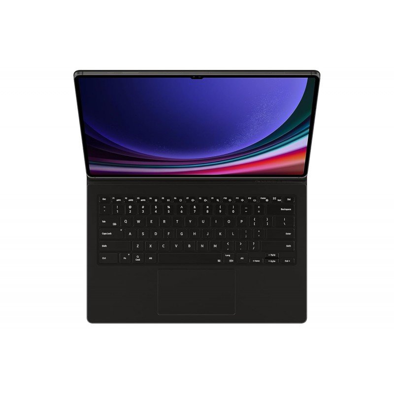 Samsung Galaxy Tab S10 Ultra, S9 Ultra Book Cover Keyboard, Black Samsung Galaxy Tab S10 Ultra, S9 Ultra Book Cover Keyboard, Black