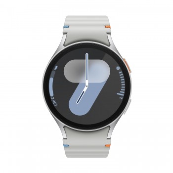 Samsung Galaxy Watch 7 (44mm, Silver, BT+LTE) with 3nm Processor | Dual GPS | Sapphire Glass & Armour Aluminum | 5ATM & IP68 | HR, SpO2, BP & ECG Monitor