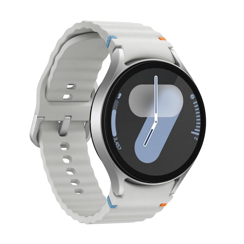 Samsung Galaxy Watch 7 (44mm, Silver, BT+LTE) with 3nm Processor | Dual GPS | Sapphire Glass & Armour Aluminum | 5ATM & IP68 | HR, SpO2, BP & ECG Monitor Samsung Galaxy Watch 7 (44mm, Silver, BT+LTE) with 3nm Processor | Dual GPS | Sapphire Glass & Armour Aluminum | 5ATM & IP68 | HR, SpO2, BP & ECG Monitor