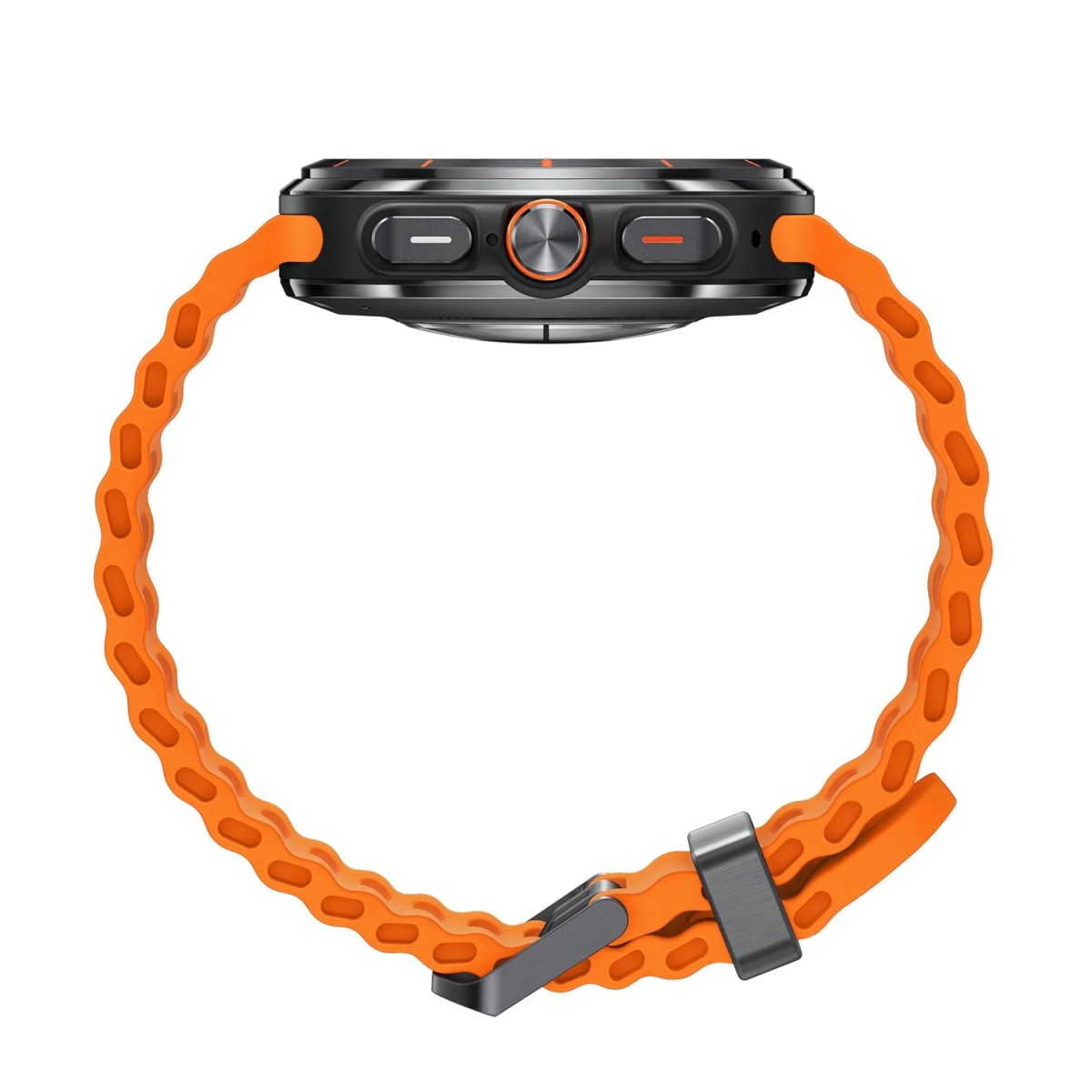 Samsung Galaxy Watch Ultra (47mm, LTE, Silver) with Upto 100h battery | 3nm Processor | Dual GPS | Quick Button/Siren | Sapphire Glass & Titanium | 10ATM & IP68 | BP & ECG Monitor |Energy Score & AGEs