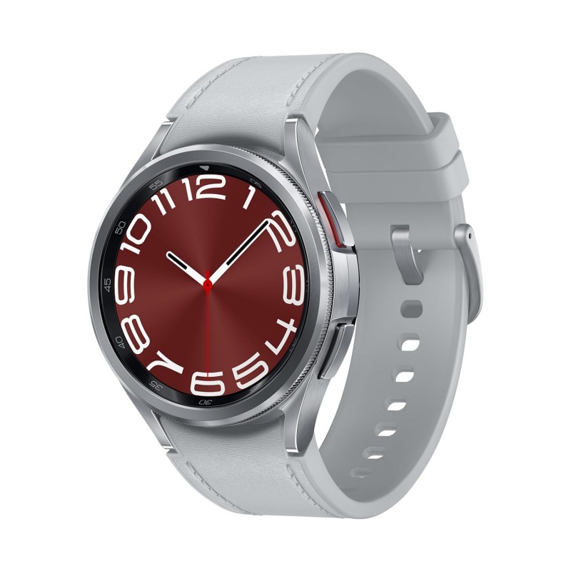 Samsung Galaxy Watch6 Classic LTE (47mm, Silver, Compatible with Android only) | Introducing BP & ECG Features Samsung Galaxy Watch6 Classic LTE (47mm, Silver, Compatible with Android only) | Introducing BP & ECG Features