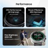 Samsung Galaxy Watch8 Classic (46mm Bluetooth, Black) with 3nm Processor | Dual GPS | Sapphire Glass & Stainless Steel | 5ATM & IP68 | BP, ECG, IHRN & Vascular Load Monitoring | Anti-oxidant Index