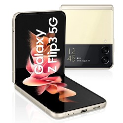 Samsung Galaxy Z Flip3 5G Cream 8GB RAM 128GB Storage Refurbished 