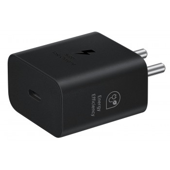Samsung Original 25W Type-C Travel Adaptor Without Cable, Black