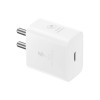 Samsung Original 25W USB Type-C Travel Adaptor Without Cable for Google Pixel, Xiaomi, Motorola, iPhone, Samsung Galaxy Tab S/A Series, Galaxy S10/M54/M55/A80/A90/S25/S24, White
