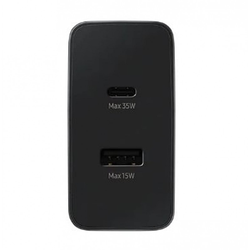 Samsung Original 45W Power Adapter with Type C to C Cable, Compatible with Smartphone, Black Samsung Original 45W Power Adapter with Type C to C Cable, Compatible with Smartphone, Black