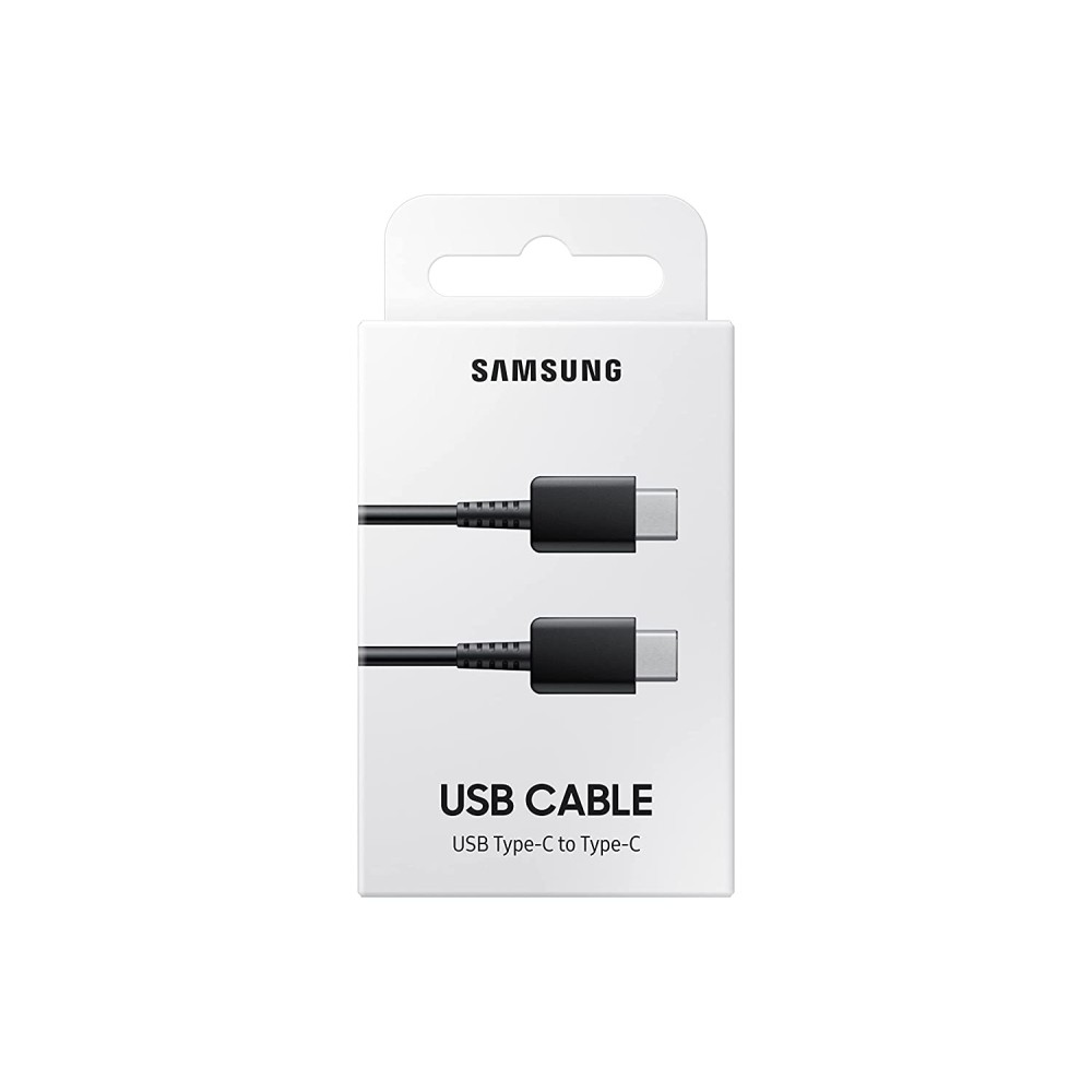 Samsung Original Type C to C Cable - 3.28 Feet (1 Meter), Black
