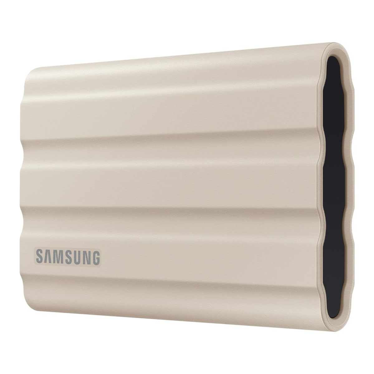 Samsung T7 Shield Portable SSD 1TB USB 3.2 Gen2 External SSD, Beige, Up to 1,050MB/s, Rugged, IP65 Water & Dust Resistant, for Photographers, Content Creators and Gaming, Mac Compatible, MU-PE1T0K