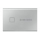 Samsung T7 Touch 2TB Up to 1,050MB/s USB 3.2 Gen 2 (10Gbps, Type-C) External Solid State Drive Silver (MU-PC2T0S)