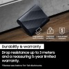 Samsung T9 Portable External SSD 1TB, USB 3.2, Speed up to 2,000 MB/s Read Speed, Storage for Professional Creators - videographers, Graphic Designers, Artists, MU-PG1T0B/WW, Black