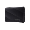 Samsung T9 Portable External SSD 1TB, USB 3.2, Speed up to 2,000 MB/s Read Speed, Storage for Professional Creators - videographers, Graphic Designers, Artists, MU-PG1T0B/WW, Black