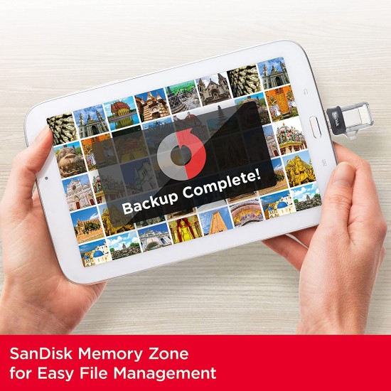 SanDisk 256GB Ultra Dual Drive m3.0 for Android Devices and Computers micro USB Pendrive