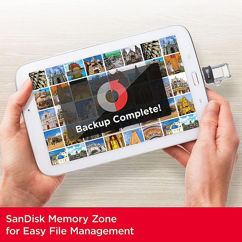 SanDisk 256GB Ultra Dual Drive m3.0 for Android Devices and Computers micro USB Pendrive