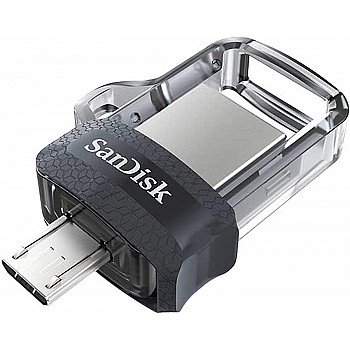 SanDisk 256GB Ultra Dual Drive m3.0 for Android Devices and Computers micro USB Pendrive