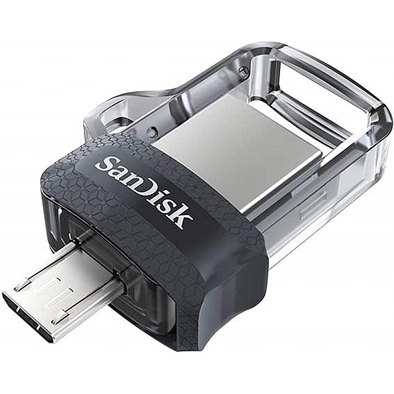 SanDisk 256GB Ultra Dual Drive m3.0 for Android Devices and Computers micro USB Pendrive