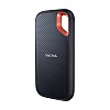 SanDisk 500 GB Extreme Portable SSD 1050MB/s R 1000MB/s W IP55 Rated PC MAC - Smartphone Compatible Black SDSSDE61-500G-G25