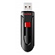 SanDisk Cruzer Glide 3.0 USB Flash Drive, CZ600 64GB, USB3.0, Black with red Slider, Retractable Design, 5Y