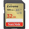 SanDisk Extreme SD UHS I 32GB Card for 4K Video for DSLR and Mirrorless Cameras 100MB/s Read & 60MB/s Write