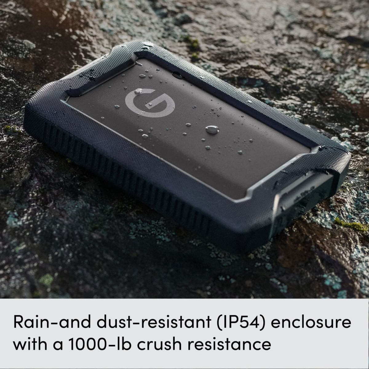 SanDisk 4TB G-DRIVETM Armor AT Rugged, Durable Portable External HDD, Up to 140MB/s, USB-C (5Gbps), USB 3.2 Gen 1