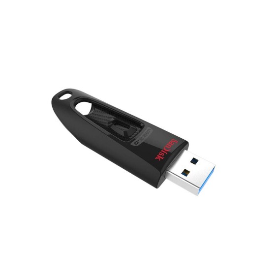SanDisk Ultra 128GB, USB 3.0, Flash Drive, Upto 130MB/s R, Pendrive, Black, 5Y Warranty (SDCZ48-128G-I35)