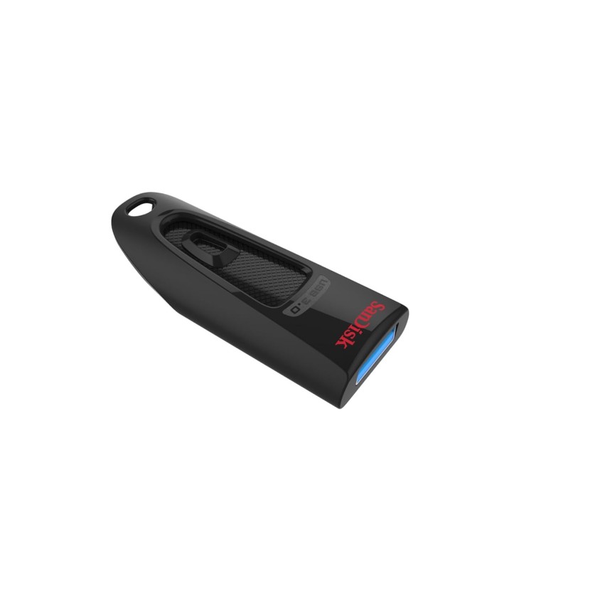 SanDisk Ultra 128GB, USB 3.0, Flash Drive, Upto 130MB/s R, Pendrive, Black, 5Y Warranty (SDCZ48-128G-I35)