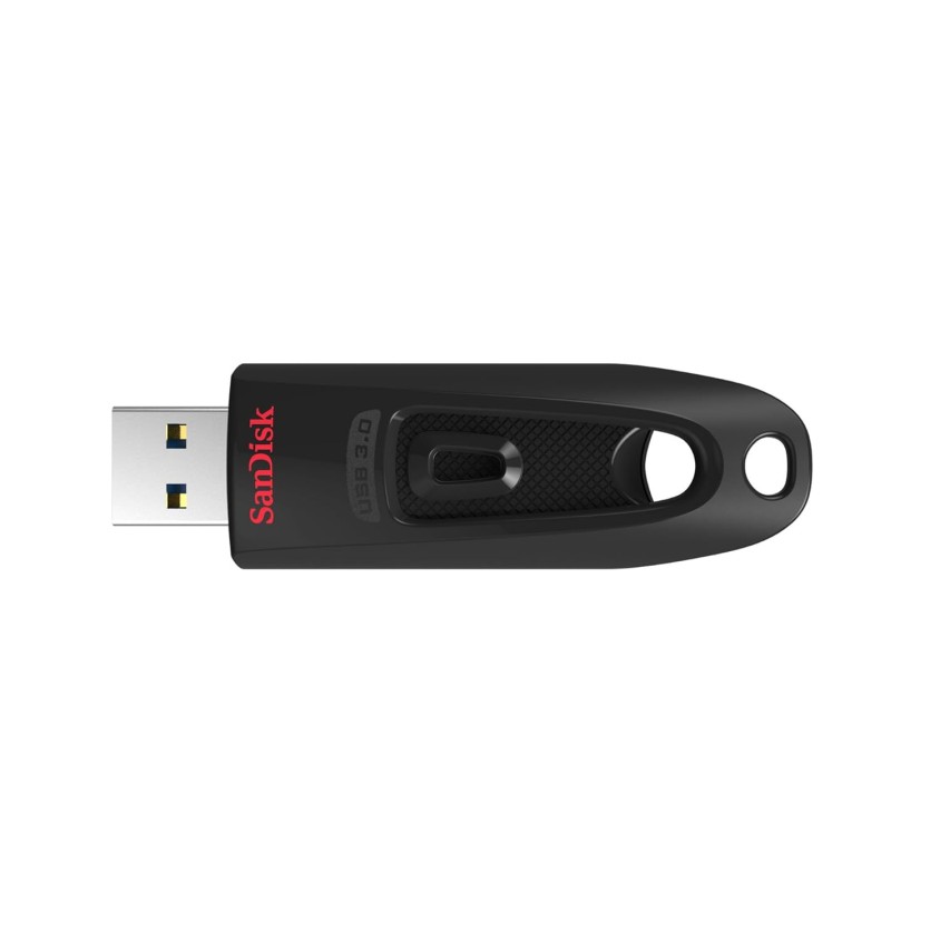 SanDisk Ultra 128GB, USB 3.0, Flash Drive, Upto 130MB/s R, Pendrive, Black, 5Y Warranty (SDCZ48-128G-I35)