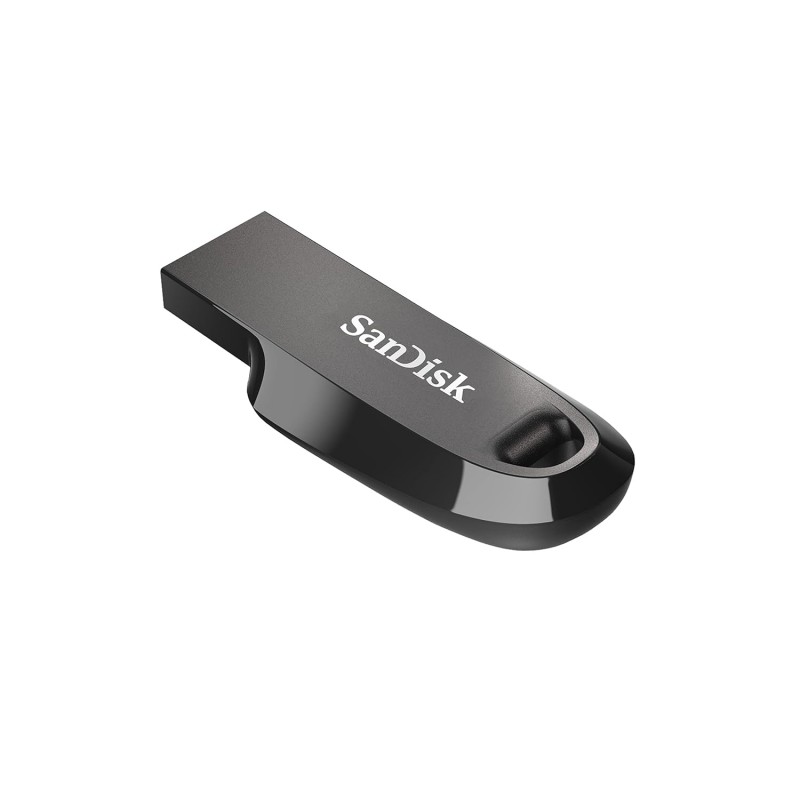 SanDisk Ultra Curve 64GB, USB 3.2, Flash Drive, 100MB/s R, Pendrive, Black (SDCZ550-064G-I35) SanDisk Ultra Curve 64GB, USB 3.2, Flash Drive, 100MB/s R, Pendrive, Black (SDCZ550-064G-I35)