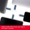 SanDisk Ultra Dual Drive Go 256GB USB Type C Pendrive for Mobile (5Y - SDDDC3-256G-I35, Black) SanDisk Ultra Dual Drive Go 256GB USB Type C Pendrive for Mobile (5Y - SDDDC3-256G-I35, Black)