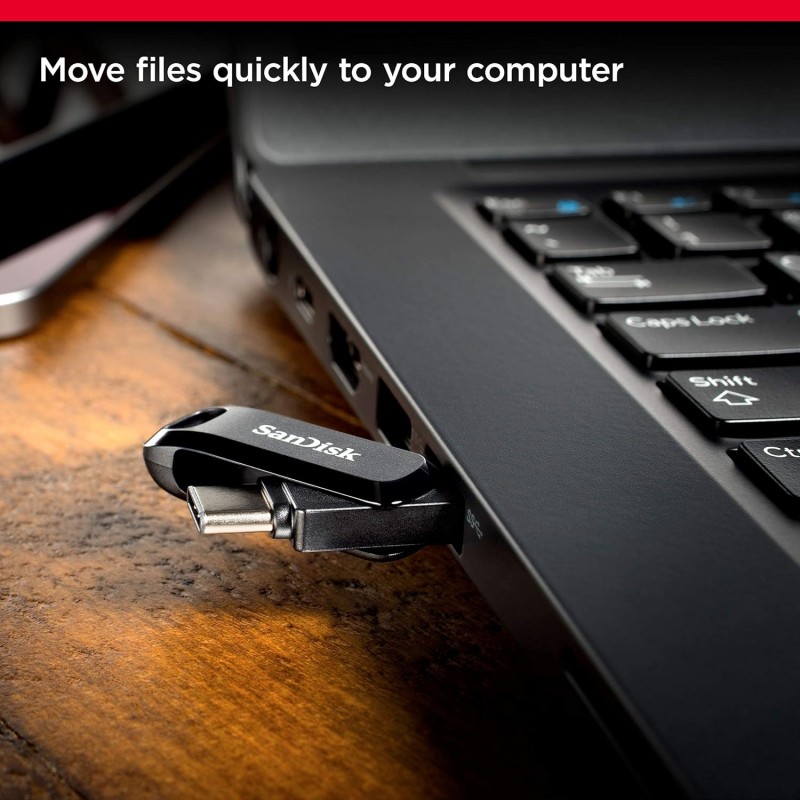 SanDisk Ultra Dual Drive Go 256GB USB Type C Pendrive for Mobile (5Y - SDDDC3-256G-I35, Black) SanDisk Ultra Dual Drive Go 256GB USB Type C Pendrive for Mobile (5Y - SDDDC3-256G-I35, Black)