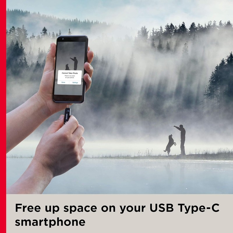 SanDisk Ultra Dual Drive Go 256GB USB Type C Pendrive for Mobile (5Y - SDDDC3-256G-I35, Black) SanDisk Ultra Dual Drive Go 256GB USB Type C Pendrive for Mobile (5Y - SDDDC3-256G-I35, Black)