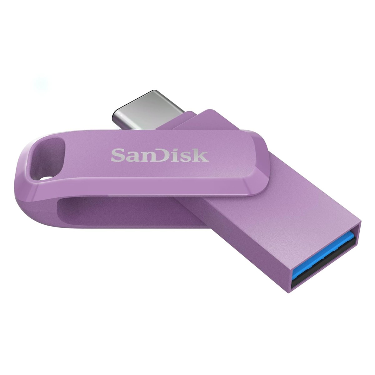 SanDisk Ultra Dual Drive Go Type-C 128GB, OTG, Upto 400MB/S,usb3.2_gen_1 Pendrive, Lavender, 5Y Warranty (SDDDC3-128G-I46LPD)