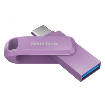 SanDisk Ultra Dual Drive Go Type-C 128GB, OTG, Upto 400MB/S,usb3.2_gen_1 Pendrive, Lavender, 5Y Warranty (SDDDC3-128G-I46LPD)