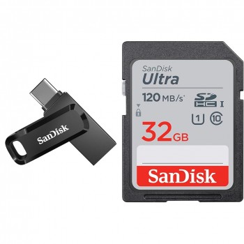 SanDisk Ultra Dual Drive Go usb3.0 Type C Pendrive for Mobile (Black, 64 GB, 5Y - SDDDC3-064G-I35)