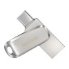 SanDisk Ultra Dual Drive Luxe USB_c Type-C 64GB, OTG, Upto 400MB/S, Pendrive, Silver, 5Y Warranty (SDDDC4-064G-I35) SanDisk Ultra Dual Drive Luxe USB_c Type-C 64GB, OTG, Upto 400MB/S, Pendrive, Silver, 5Y Warranty (SDDDC4-064G-I35)