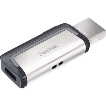 SanDisk Ultra Dual Drive Usb3.1_A, Type-C 128GB, OTG, Pendrive, Upto 150MB/S, 5Y Warranty (SDDDC2-128G-I35)