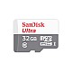 SanDisk Ultra MicroSDHC 32GB UHS-I Class 10 Memory Card with Adapter (Upto 80mbps Speed)