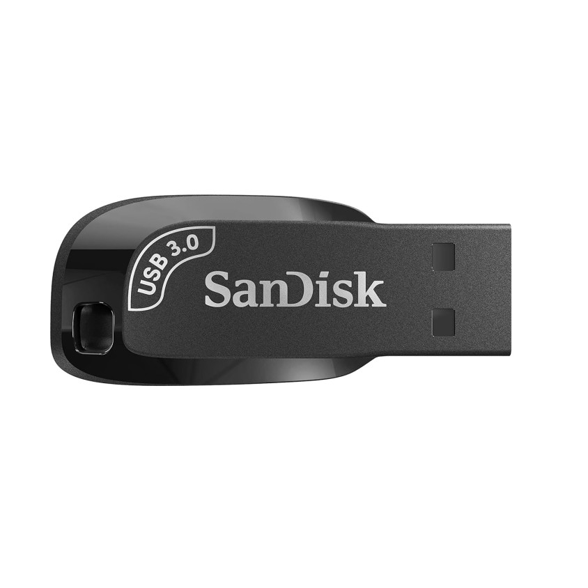 SanDisk Ultra Shift 128GB, USB 3.0, Flash Drive, 100MB/s R, Pendrive, Black (SDCZ410-128G-I35)