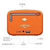 Saregama Carvaan Mini Hanuman - Music Player with Bluetooth/FM/AM/AUX (Devotional Orange)