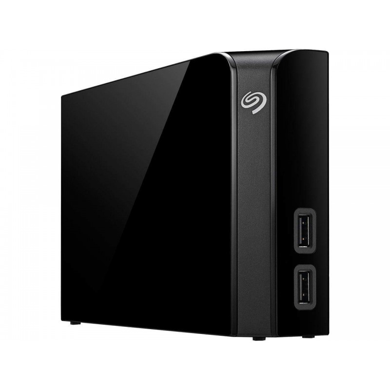 Seagate Backup Plus Hub 10 TB External HDD - USB 3.0 for Windows and Mac, 3 yr Data Recovery Services, Desktop Hard Drive with 2 USB Ports and 4 Month Adobe CC Photography (STEL10000400)