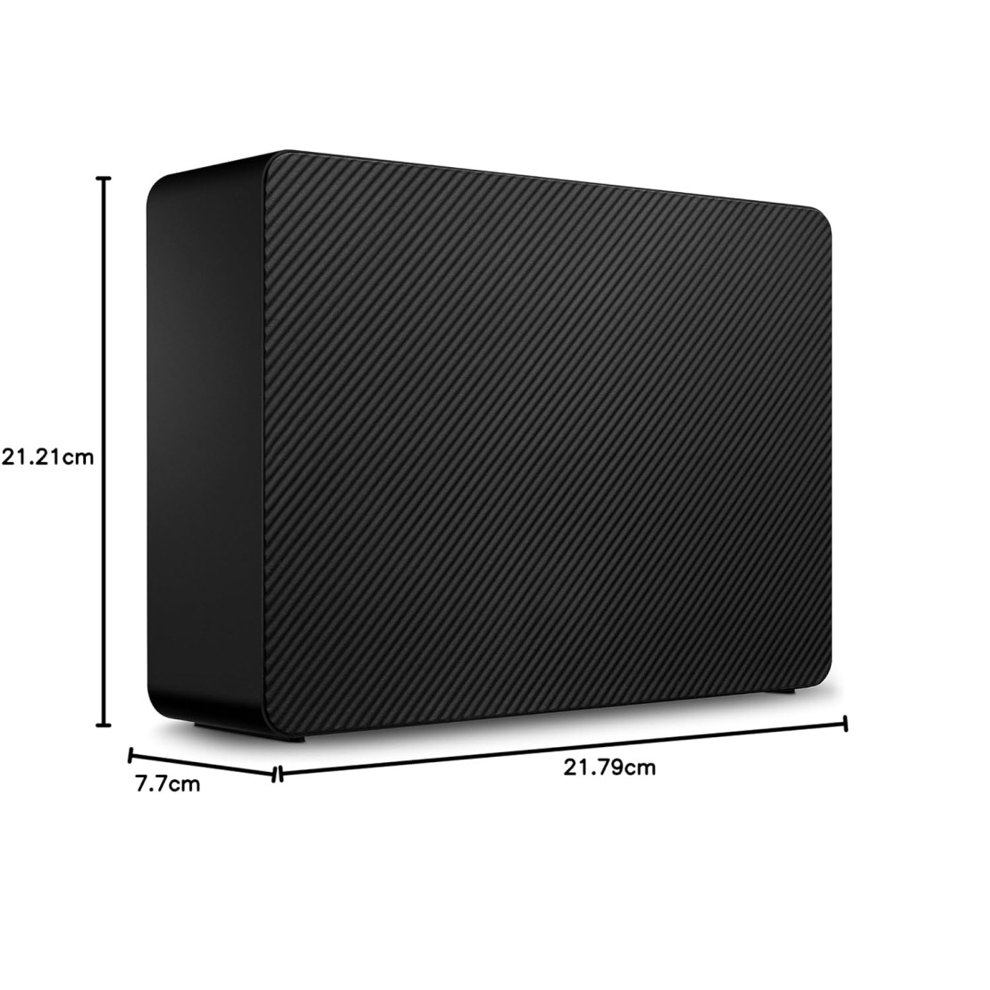 Seagate Expansion 14TB Desktop External HDD - USB 3.0 for Windows and Mac with 3 yr Data Recovery Services, Portable Hard Drive (STKP14000400), Black