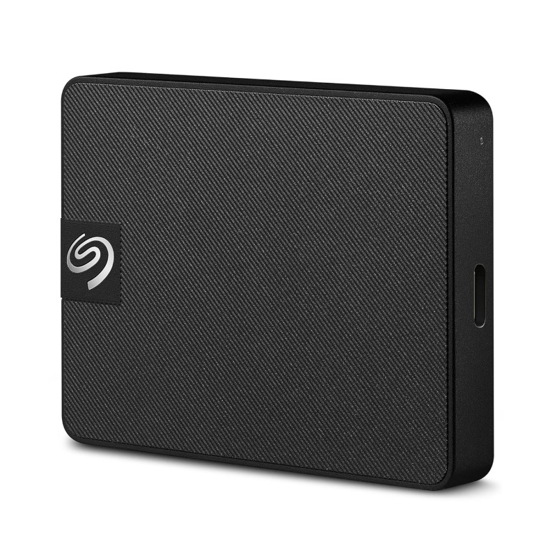 Seagate Expansion 500 GB External SSD up to 1000 MB/s USB-C and USB 3.0 for PC, Laptop and Mac, 3 yr Data Recovery Services, Portable Solid State Drive (STLH500400)