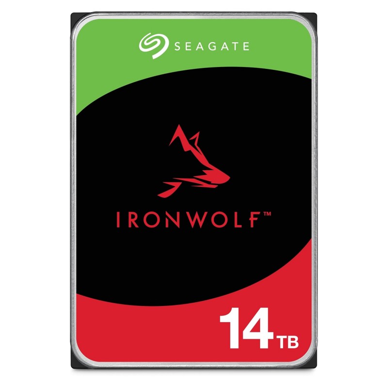 Seagate IronWolf 4TB NAS Internal Hard Drive HDD CMR 3.5 Inch SATA 6Gb/s 5400 RPM 256MB Cache for RAID Network Attached Storage with 3-Years Data Recovery Services (ST4000VN006)