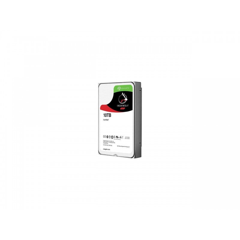 Seagate Ironwolf NAS 10TB SATA 6GB/s NCQ 256MB Cache 3.5 Internal Bare Drive (ST10000VN0004)