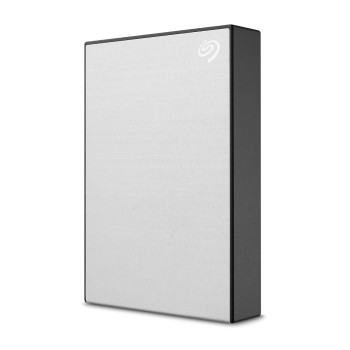 Seagate One Touch 4TB External HDD with Password Protection – Silver, for Windows and Mac, with 3 yr Data Recovery Services, (STKZ4000401)