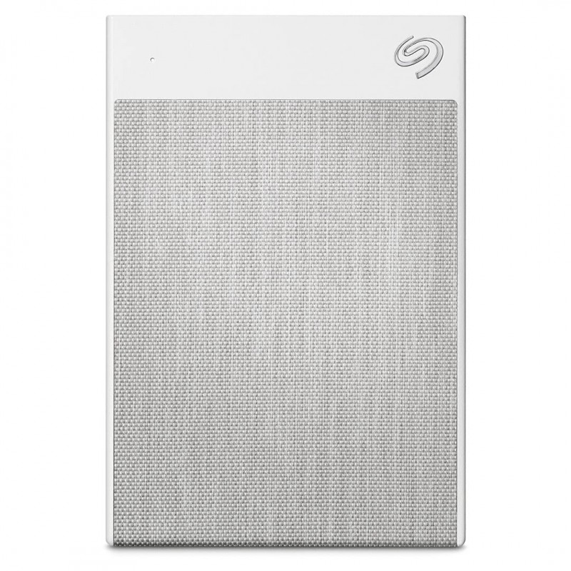 Seagate Ultra Touch 2 TB External Hard Drive Portable HDD USB-C USB 3.0 6 Month Mylio Create & Dropbox Backup Plan, and 3-Year Rescue Services - White (STHH2000402)